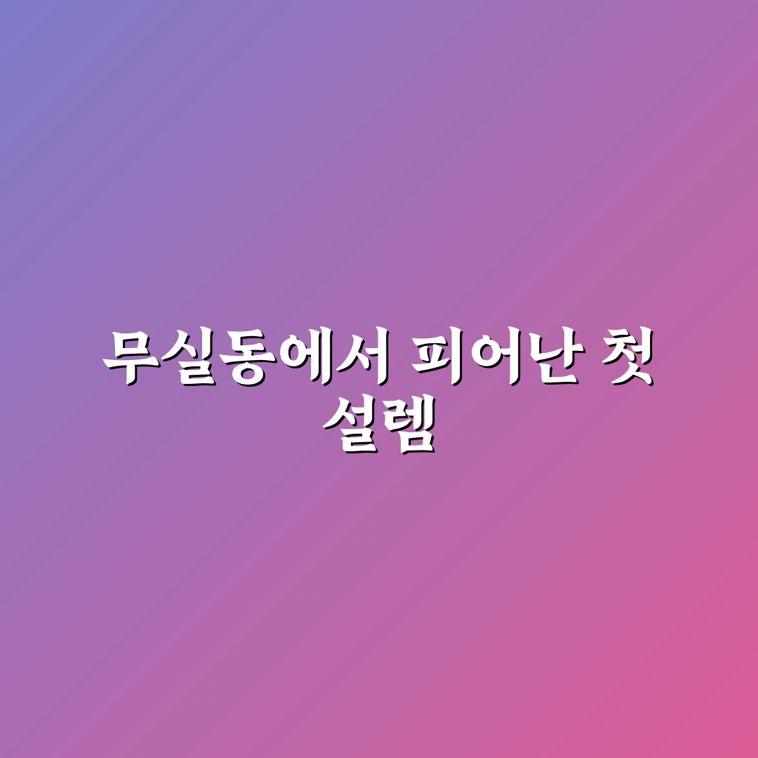 무실동 청춘 방문 후기, 직접 가보니 분위기 어땠는지