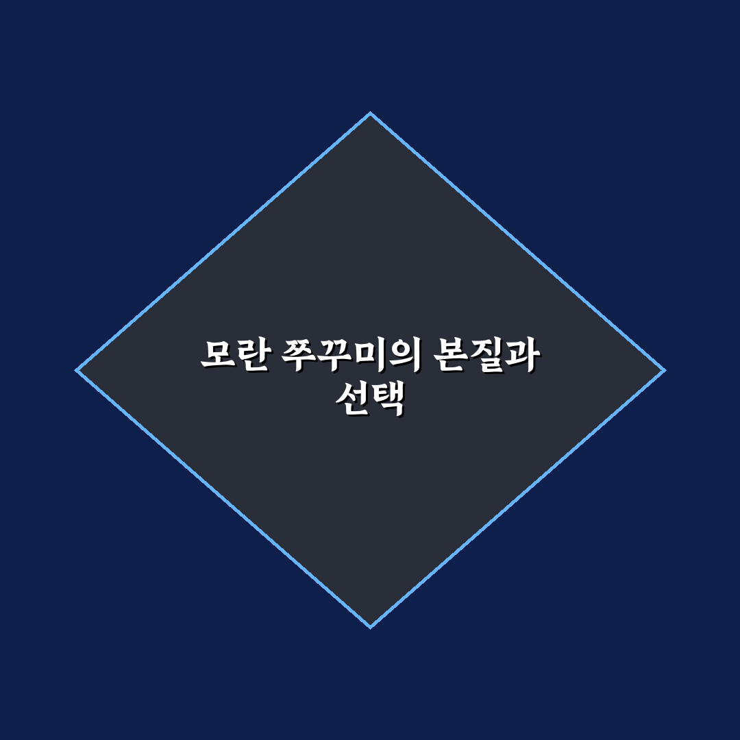 모란 쭈꾸미 맛과 신선도 비교 분석 총정리 가이드
