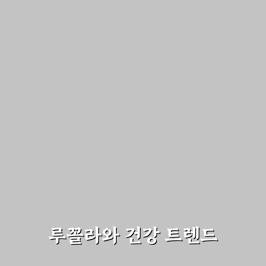 루꼴라 효능과 부작용 5가지 기준별 분석 가이드