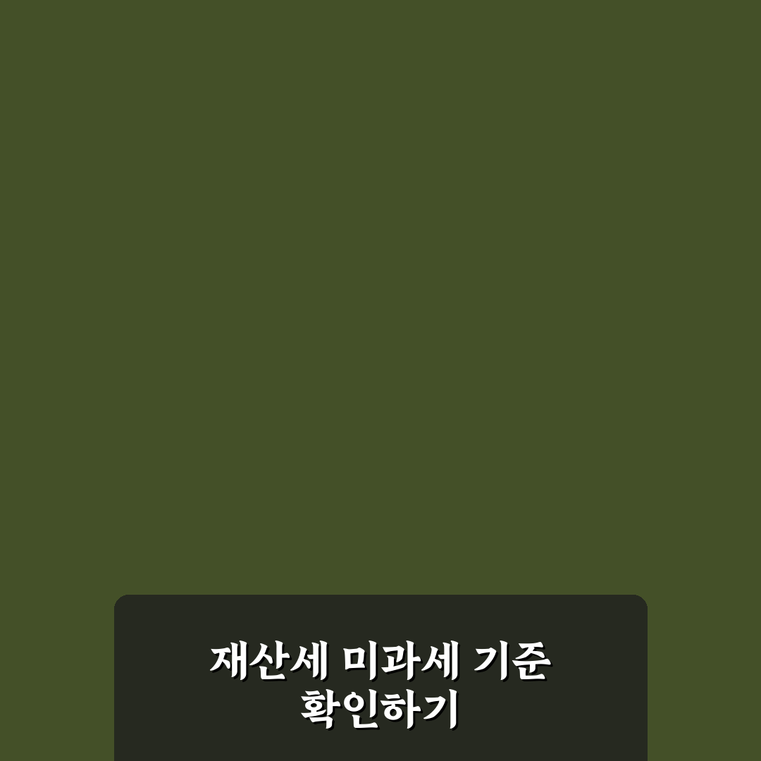 재산세미과세증명서 발급 절차와 5가지 체크포인트 분석